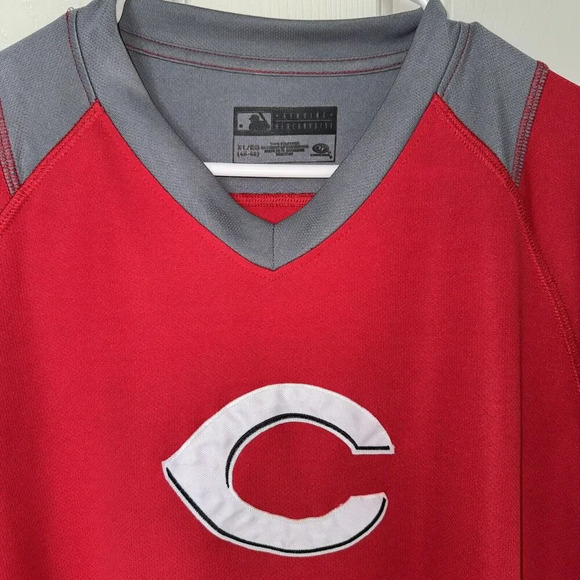 MLB Genuine Merchandise Cincinnati Reds Jersey Shirt Men’s Size XL Style 24375 - Picture 5 of 8